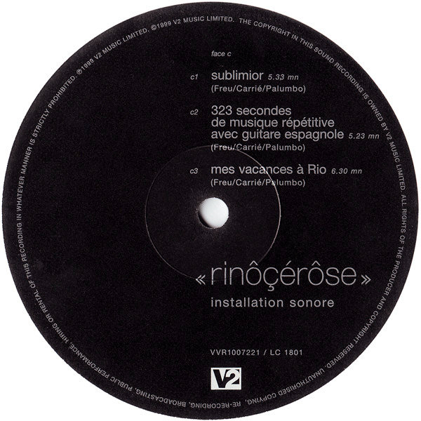 Rinôçérôse — Mes Vacances à Rio (1999)