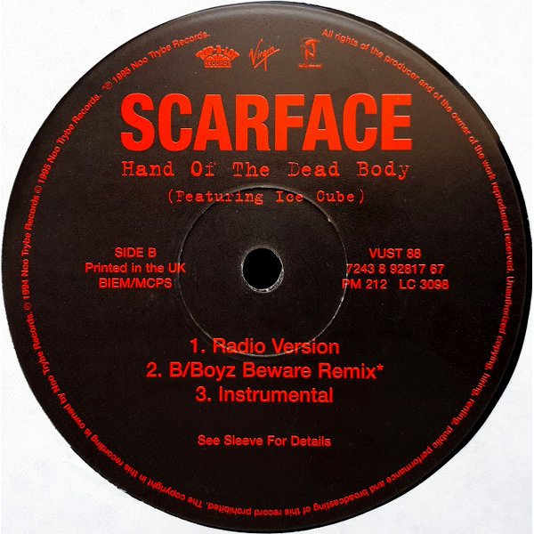 Scarface — Hand Of The Dead Body (B—Boyz Beware Remix) (1995)