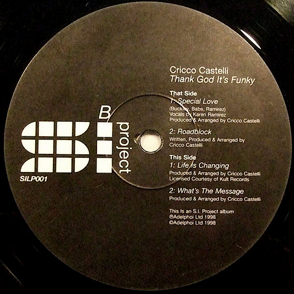 Cricco Castelli — Life Is Changing (1998)