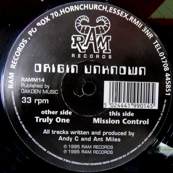 Origin Unknown — Mission Control (1995)