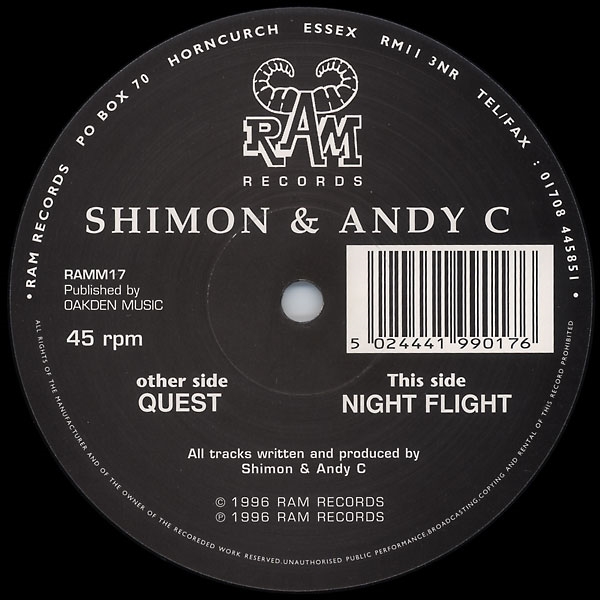 Shimon & Andy C — Quest (1995)