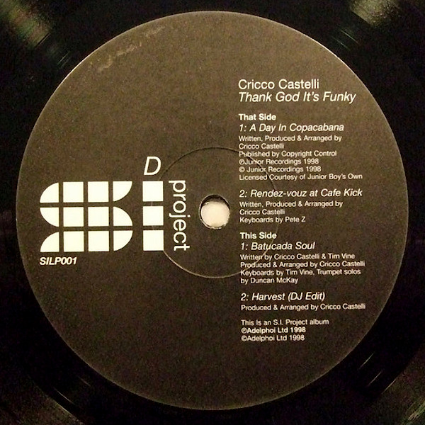 Cricco Castelli — Batucada Soul (1998)