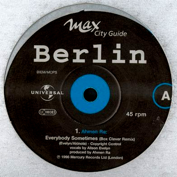 Ahmen Rah — Everybody Sometimes (Box Clever Remix) (1998)