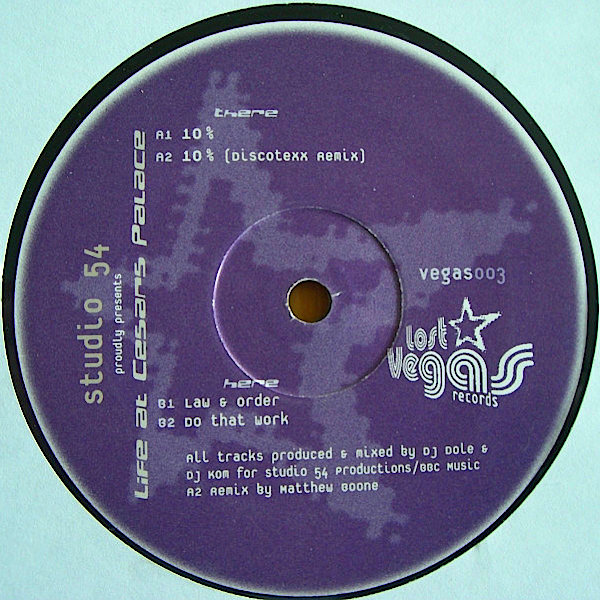 Studio 54 — Do That Work (1998)