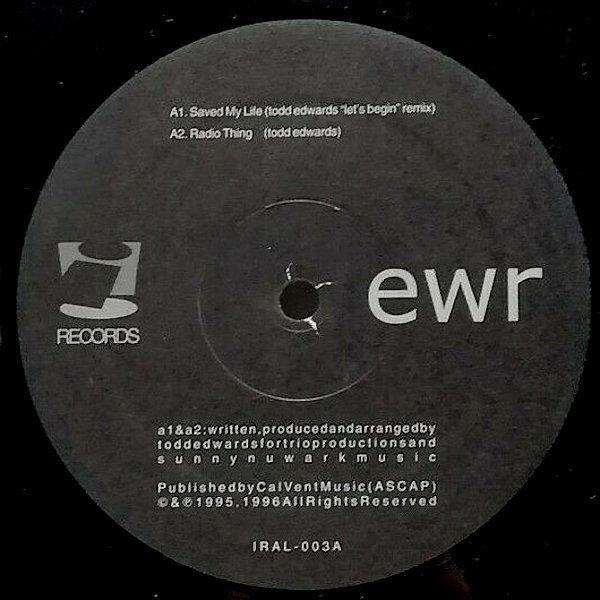 Todd Edwards — Saved My Life (Let