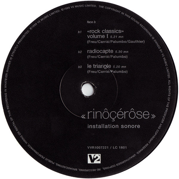 Rinôçérôse — Le Triangle (1999)