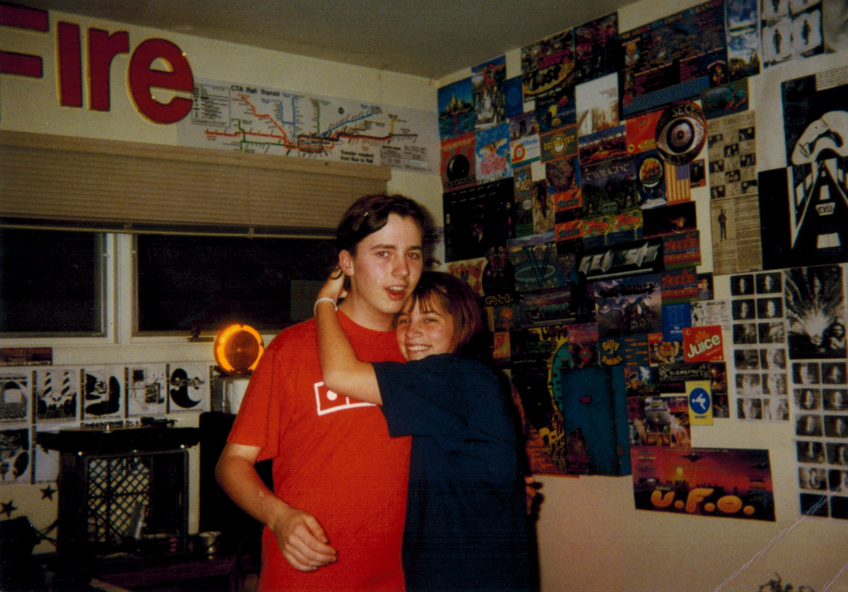 My bedroom, circa 1996